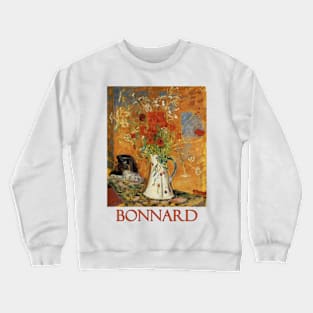 Poppies by Pierre Bonnard Crewneck Sweatshirt